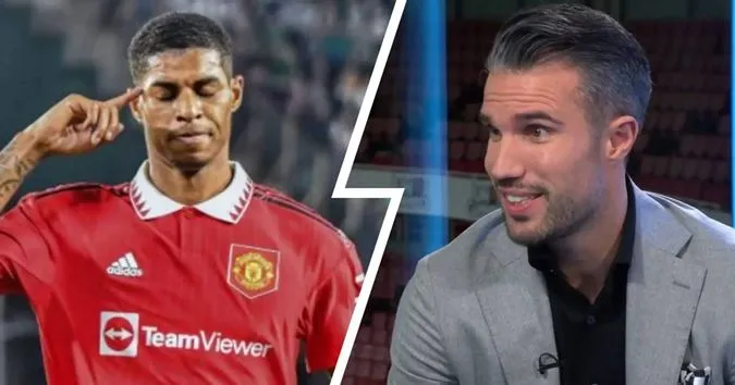 Rashford cân bằng thành tích ghi 30 bàn 1 mùa của Robin van Persie - Ảnh: Internet