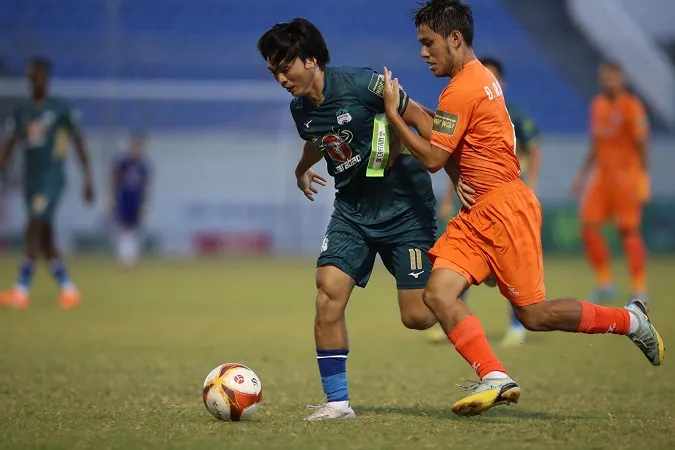 Đà Nẵng và HAGL níu chân nhau trong nhóm 2 V-League 2023