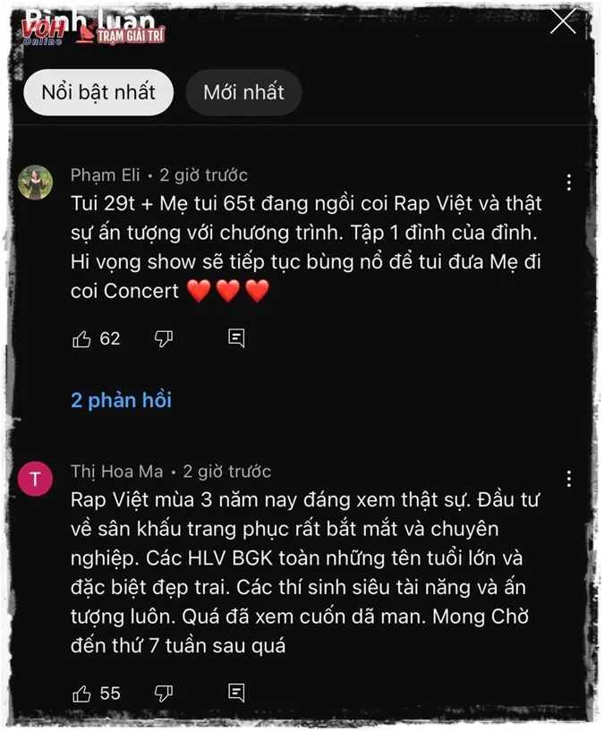 Rap Việt 3 (2023) ấn tượng vượt xa mùa cũ, vừa khai hỏa đã leo thẳng #1 trending Youtube 7