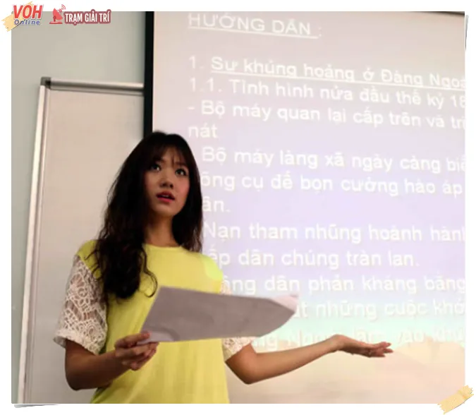 Nữ ca sĩ có khoảng thời gian học tập ở một trường đại học Việt Nam