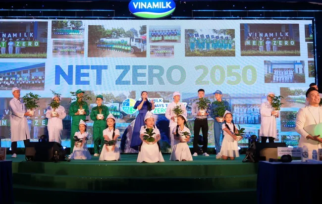 Vinamilk công bố lộ trình Net Zero 2050 2