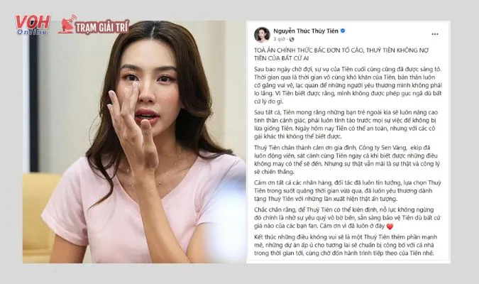 Hoa hậu Thùy Tiên thắng kiện bà Đặng Thùy Trang, khẳng định không nợ nần ai 3