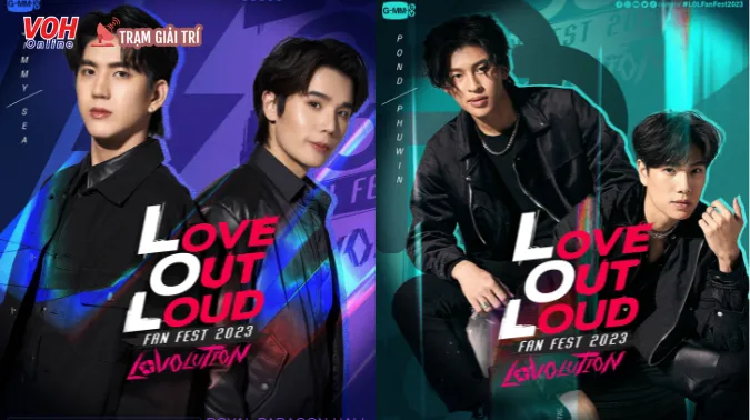 [bổ sung đủ 500 từ] Love out Loud Fanfest 2023 bùng nổ với 8 cặp đôi Boylove hot nhất GMM 2