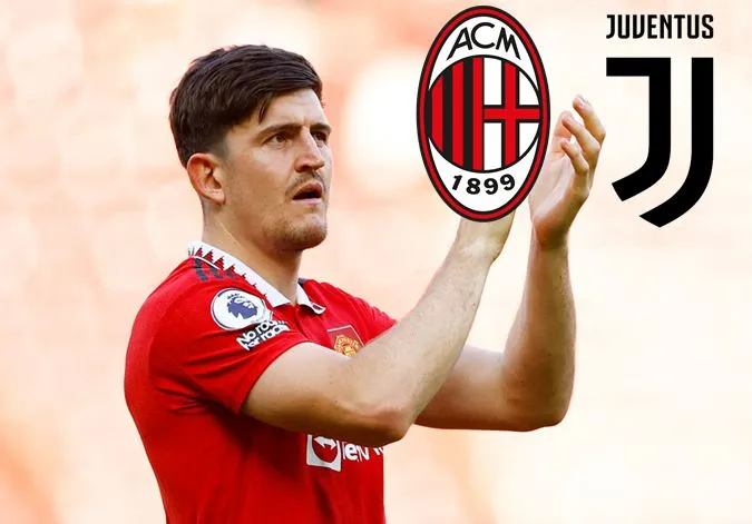 Juventus và AC Milan đang nhắm đến trung vệ của MU - Ảnh: Internet