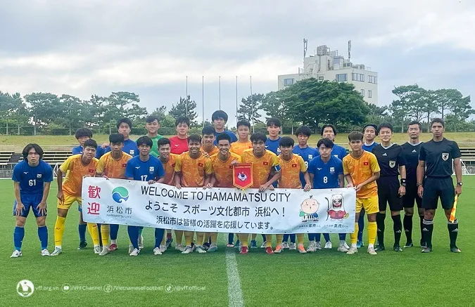 U17 Việt Nam hòa đáng tiếc đối thủ được đánh giá cao tại Nhật Bản