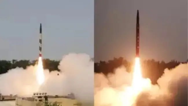 Ấn Độ thử thành công tên lửa đạn đạo Agni-1 1