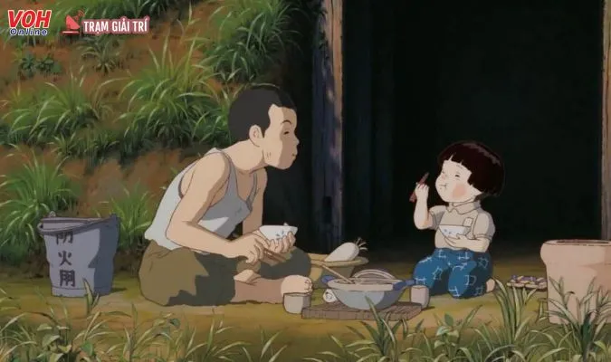 Mộ Đom Đóm (1988)  Grave of the fireflies, Studio ghibli art, Anime