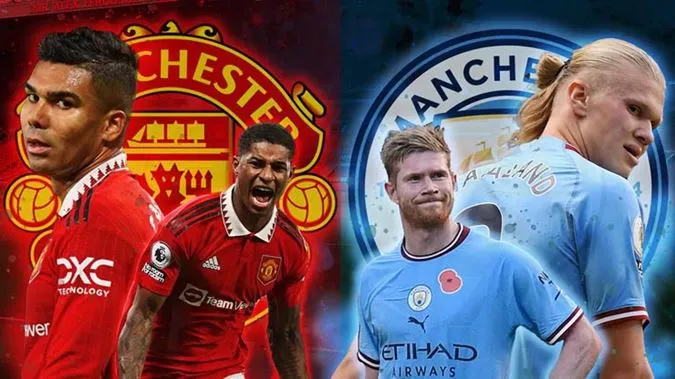 MU và Man City hứa hẹn sẽ mang đến một trận cầu hấp dẫn - Ảnh: Internet