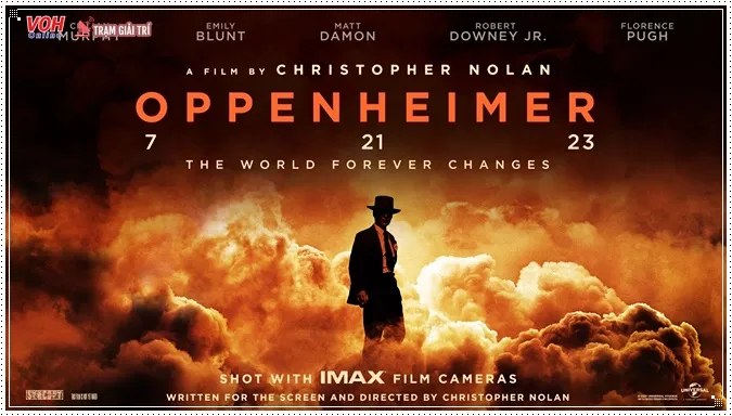 Poster phim Oppenheimer - Bom Nguyên Tử (2023) 