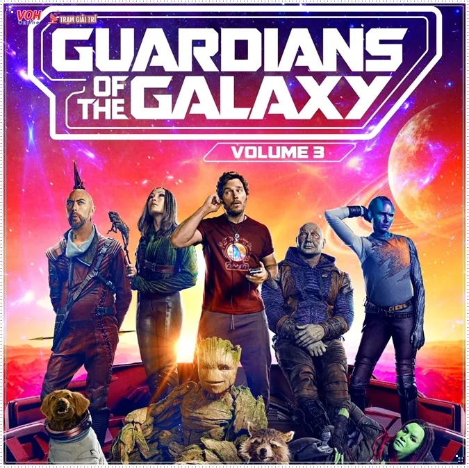 Poster phim Guardians of the Galaxy (2023)