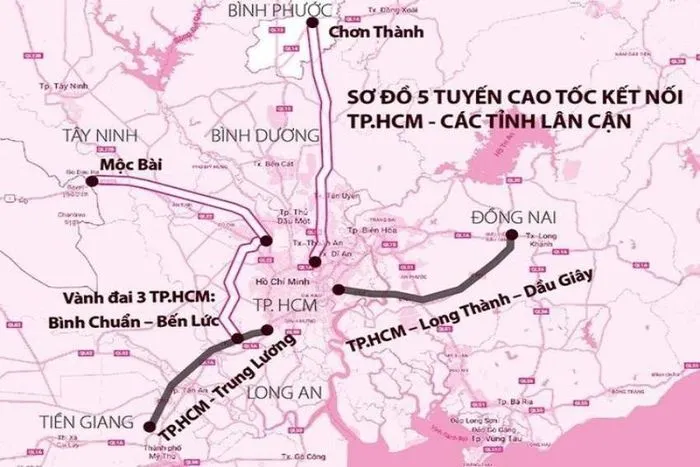 Chi 2.000 tỷ đồng làm đường kết nối cao tốc TPHCM - Thủ Dầu Một - Chơn Thành 1