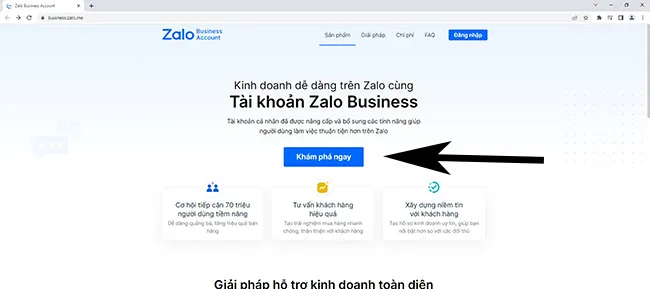 Làm kinh doanh bạn đã đăng ký tài khoản Zalo Business chưa? 1