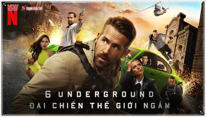 Poster phim 6 Underground (2019) 