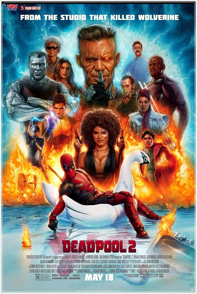 Poster phim Deadpool 2 (2018)