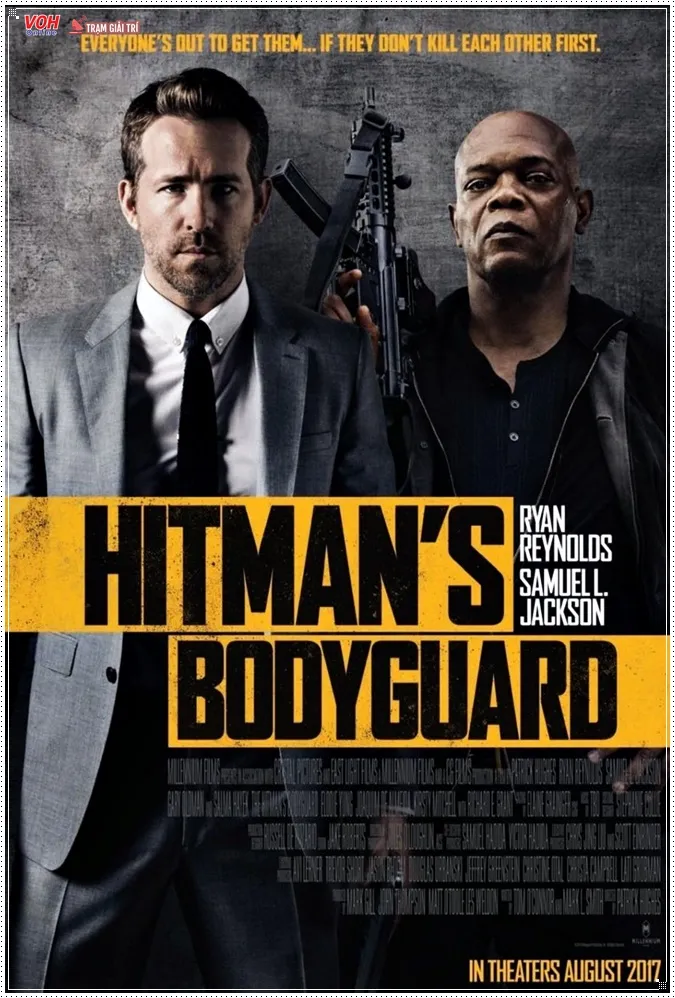 Poster phim The Hitman's Bodyguard - Vệ Sĩ Sát Thủ (2017)