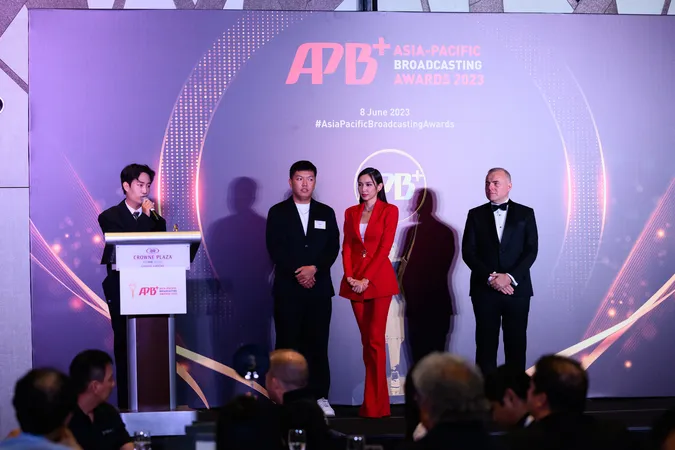 Thùy Tiên nhận giải thưởng sản xuất nội dung tại Asia-Pacific Broadcasting Award 2023 1