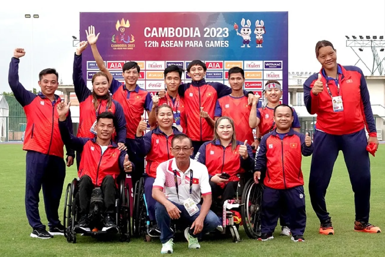 Danh sách VĐV đoàn thể thao Việt Nam đoạt HCV ASEAN Para Games 12