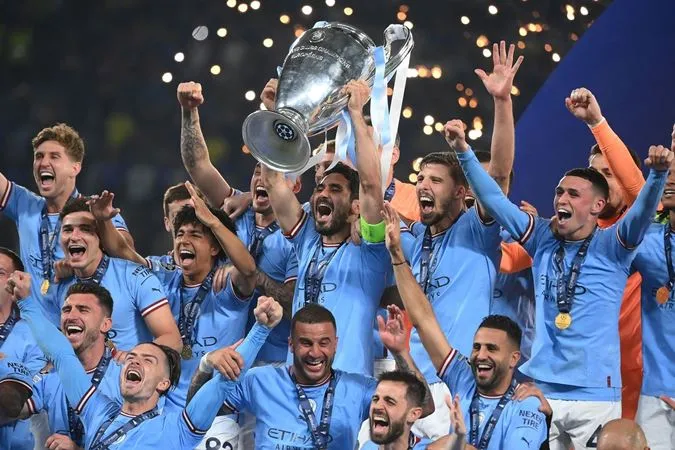 Man City xuất sắc đánh bại Inter Milan để lên ngôi vô địch - Ảnh: Internet