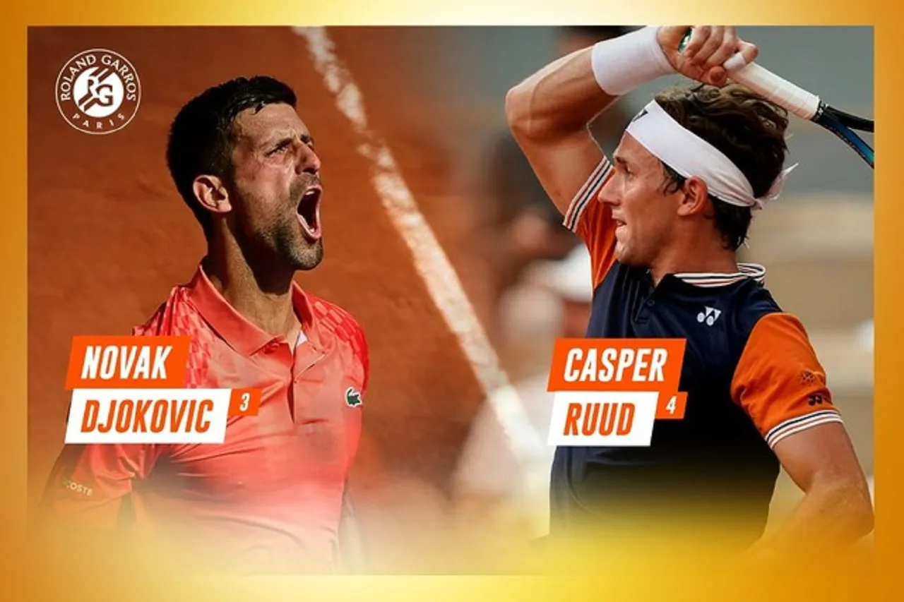 Lịch thi đấu Chung kết Roland Garros 2023: Novak Djokovic vs Casper Ruud (19h30, ngày 11/6)