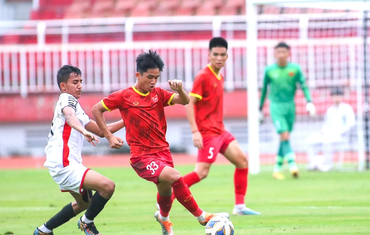 U17 Việt Nam thua trận “tổng duyệt” trước thềm VCK U17 châu Á 2023