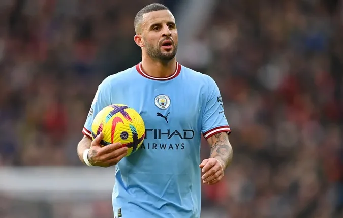 Kyle Walker đã 33 tuổi và anh đã giành mọi danh hiệu cùng Man City. Ảnh: Internet