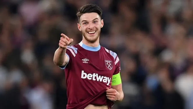 Arsenal vẫn chưa thể chốt thương vụ Declan Rice - Ảnh: Internet