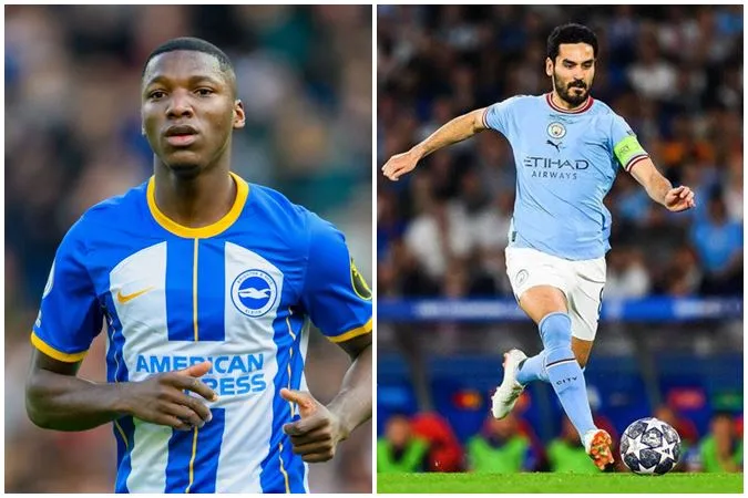 Moises Caicedo và Ilkay Gundogan là những mục tiêu tiếp theo của Arsenal - Ảnh: Internet