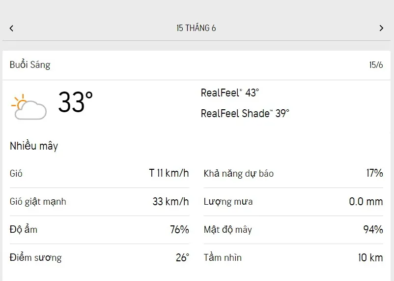 Dự báo thời tiết TPHCM hôm nay 14/6 và ngày mai 15/6/2023: mây và nắng từng đợt, cường độ mưa giảm 4