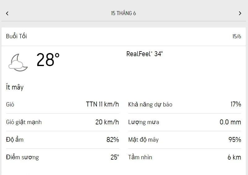 Dự báo thời tiết TPHCM hôm nay 14/6 và ngày mai 15/6/2023: mây và nắng từng đợt, cường độ mưa giảm 6
