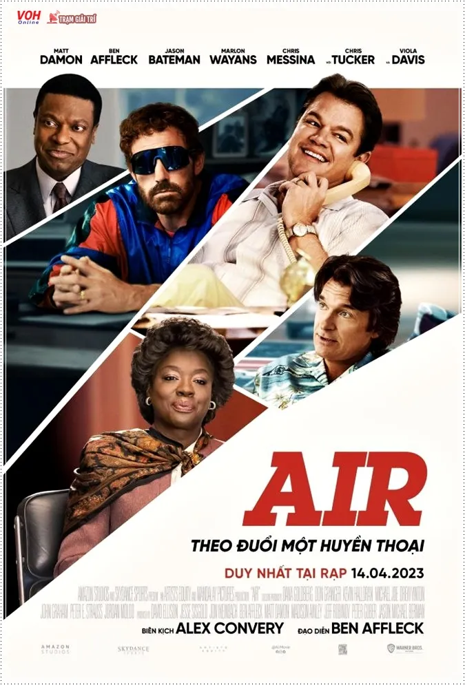 Poster phim Air: Theo Đuổi Một Huyền Thoại (2023) 