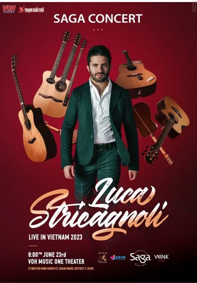 "Quái kiệt" fingerstyle Luca Stricagnoli lần đầu tiên đến Việt Nam biểu diễn 3