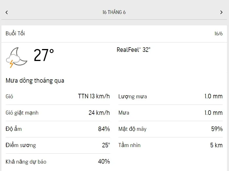 Dự báo thời tiết TPHCM hôm nay 16/6 và ngày mai 17/6/2023: nắng nhẹ, thỉnh thoảng có mưa dông 3