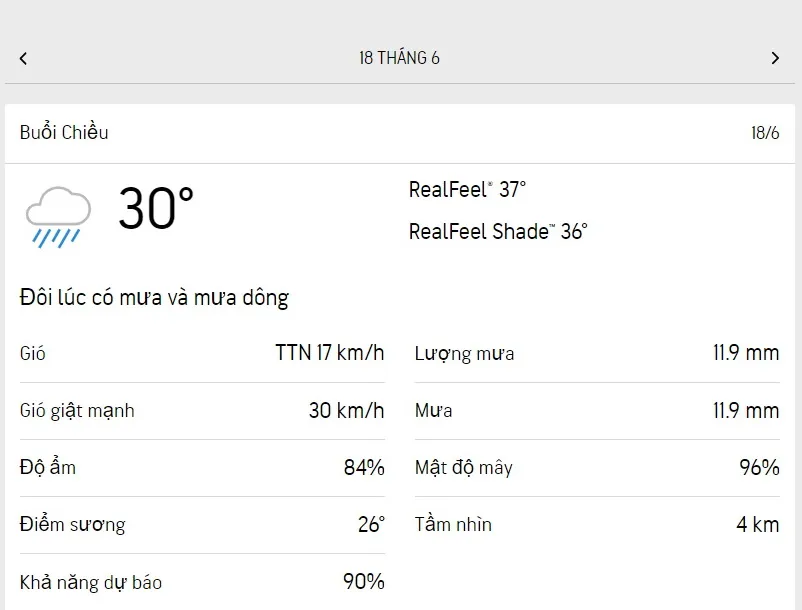Dự báo thời tiết TPHCM hôm nay 17/6 và ngày mai 18/6/2023: nhiệt độ cao nhất 32 độ C, chiều có thể mưa dông 5