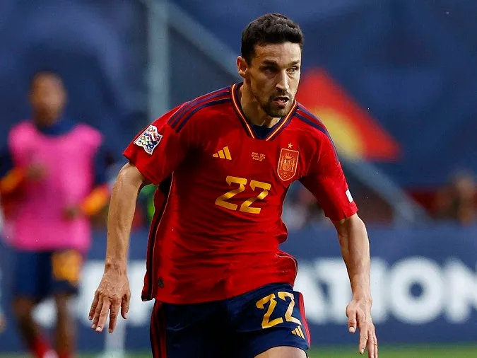 Jesus Navas đi vào lịch sử ngày Tây Ban Nha vào chung kết Nations League