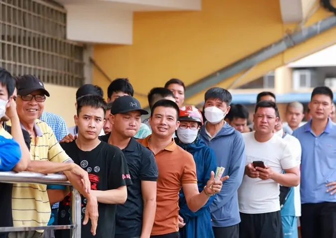 Vé tại khán đài A, B xem trận Việt Nam vs Syria hết sạch