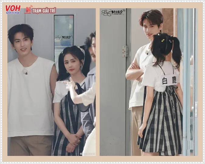 Bạch Lộc - Trương Lăng Hách lên hot search nhờ tương tác ngọt ngào trên show 3