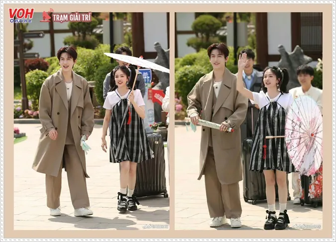 Bạch Lộc - Trương Lăng Hách lên hot search nhờ tương tác ngọt ngào trên show 1