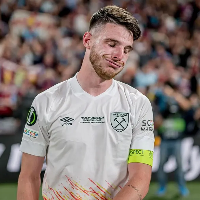 Declan Rice mong muốn chơi cho Arsenal - Ảnh: Internet