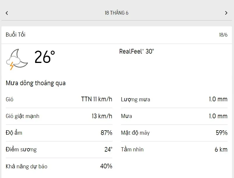 Dự báo thời tiết TPHCM hôm nay 18/6 và ngày mai 19/6/2023: cả ngày ít nắng, nhiều mưa dông 3