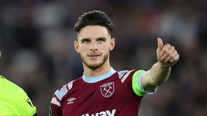 Declan Rice đang là mục tiêu số 1 của Arsenal - Ảnh: Internet