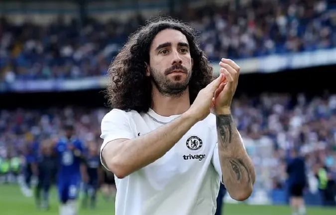 Cucurella là mục tiêu hậu vệ trái của Newcastle. Ảnh: Internet