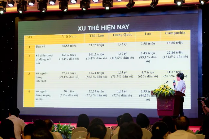 Hơn 190 đại biểu tham dự Hội thảo về công tác quản lý trong hoạt động phát thanh, truyền hình 2