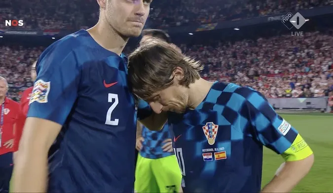 Modric và Croatia lại một lần nữa gục ngã trước cửa thiên đường