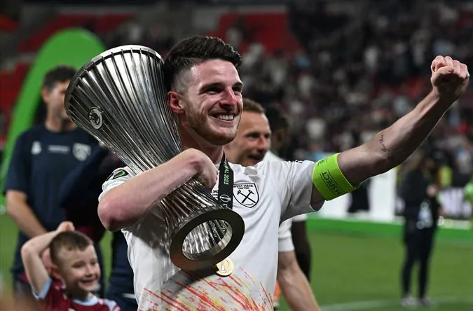 West Ham từ chối lời đề nghị 90 triệu bảng của Arsenal cho Declan Rice - Ảnh: Internet