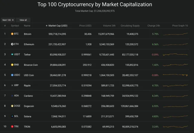 Giá Bitcoin hôm nay 22/6/2023: Tăng đột biến, vượt mốc 30.000 USD 2