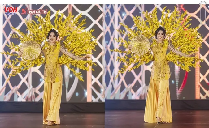 Bùi Vũ Xuân Nghi hóa cô gái Khmer, mang cánh đồng lúa Việt Nam đến Miss Teen International 2023 2