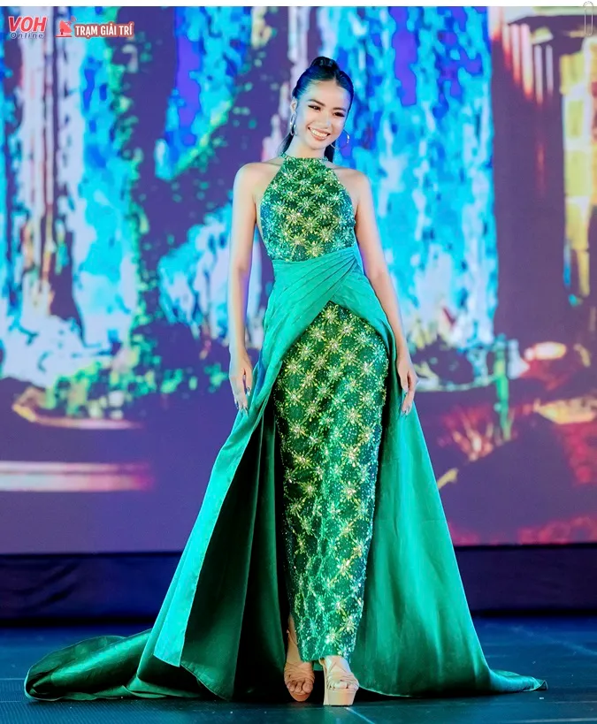 Bùi Vũ Xuân Nghi hóa cô gái Khmer, mang cánh đồng lúa Việt Nam đến Miss Teen International 2023 3