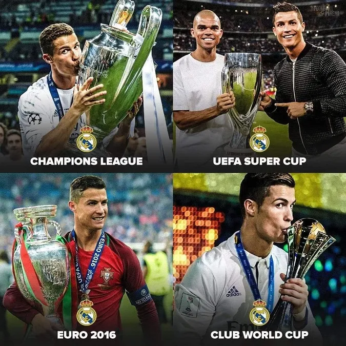 Ronaldo được nhiều người xem như GOAT. Ảnh: Internet