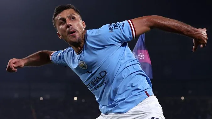 Rodri đang ngày một trở thành thủ lĩnh tuyến giữa của Man City - Ảnh: Internet