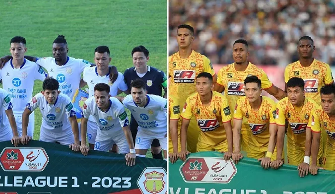 Lịch thi đấu V-League 2023 vòng 12: Nam Định vs Thanh Hóa | HAGL vs TPHCM